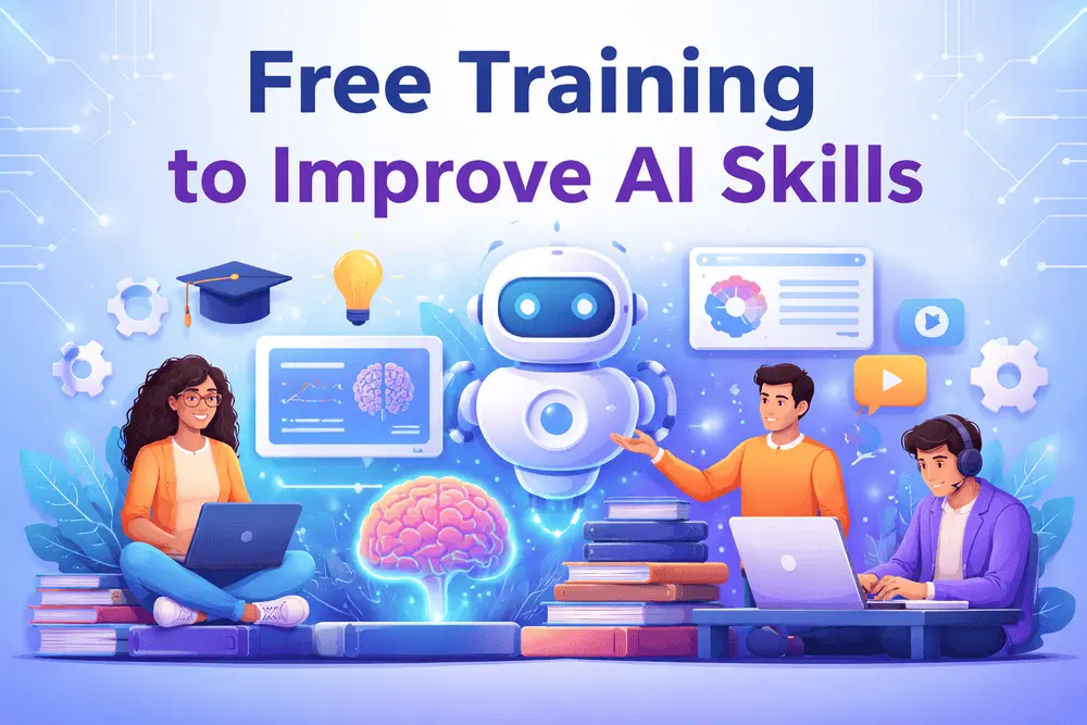 Cover Image for Free Training to Improve Your AI Skills
